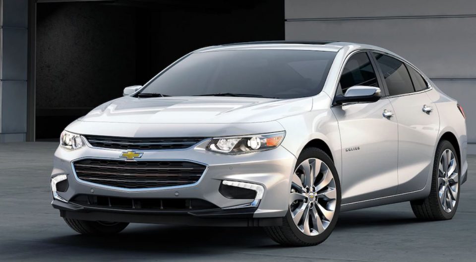 2018 Chevy Malibu silver